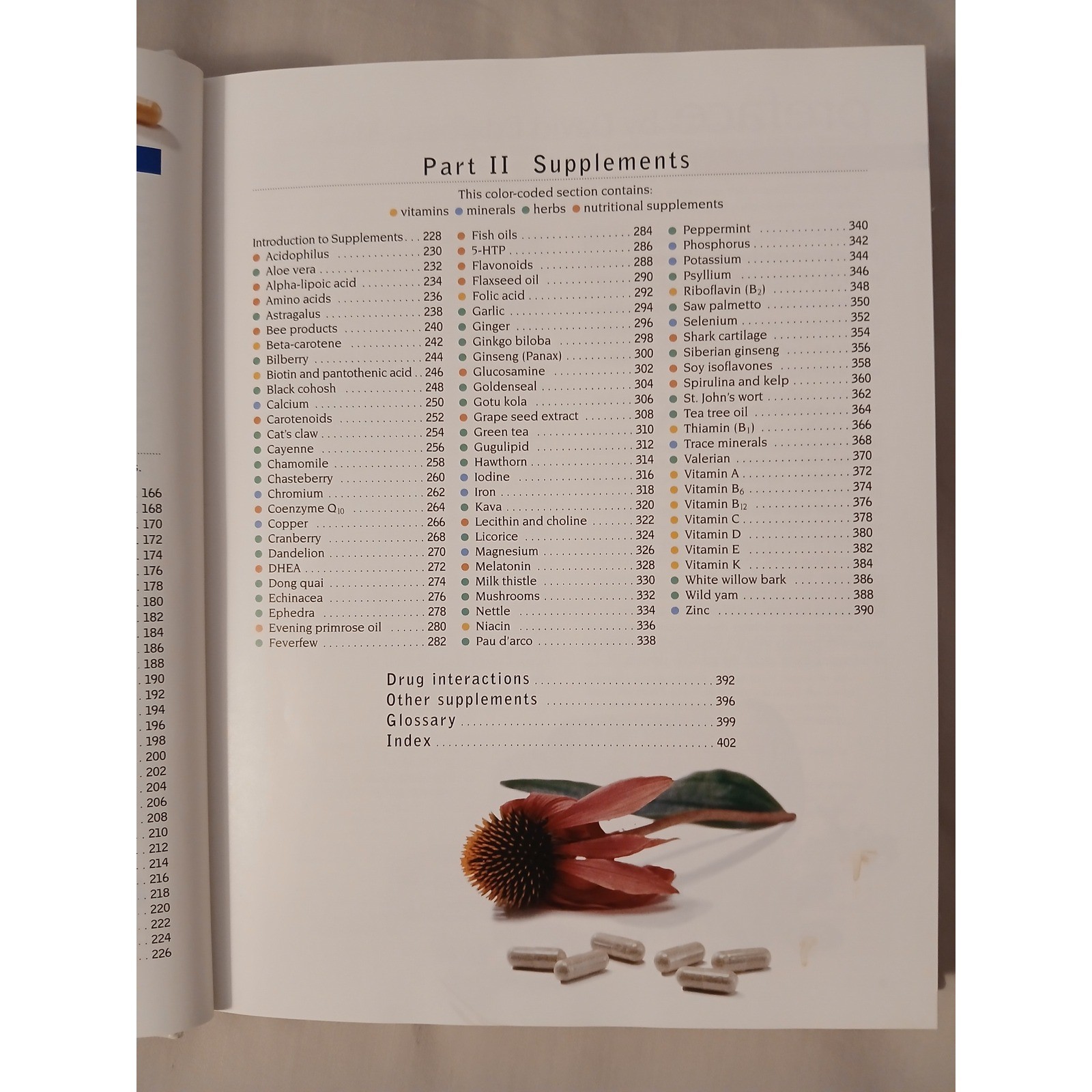 Healing Power of Vitamins, Minerals and Herbs : A-Z Guide Hard Cover Book #B40
