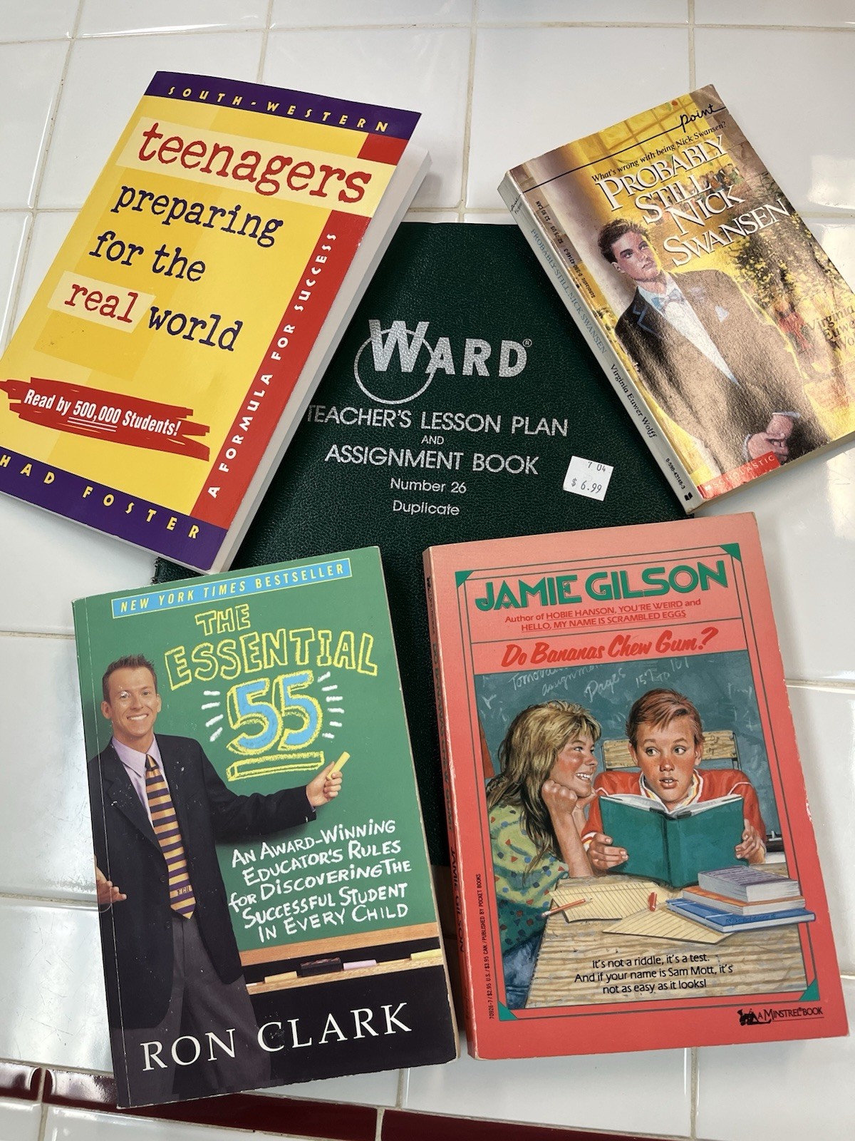 Lot of 6 Books for Teachers & Educators (Ron Clark, Lesson Plans, Teen, Etc.)