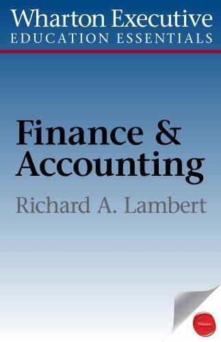 Wharton Executive Education Finance & Accounting Essentials