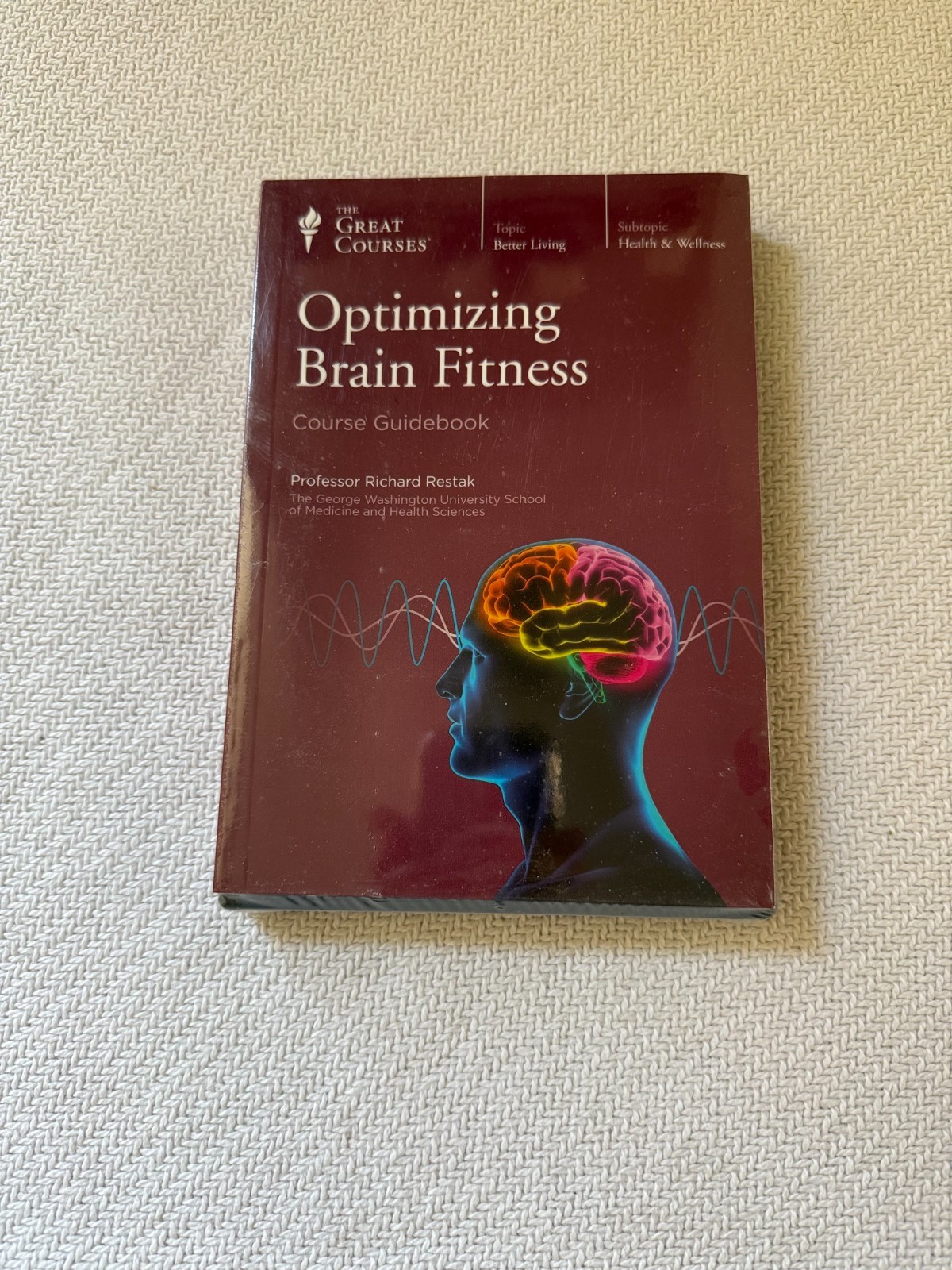Great Courses Optimizing Brain Fitness DVD Set and Course Guidebook