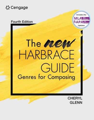 The New Harbrace Guide: Genres for – Paperback, by Glenn Cheryl – Very Good