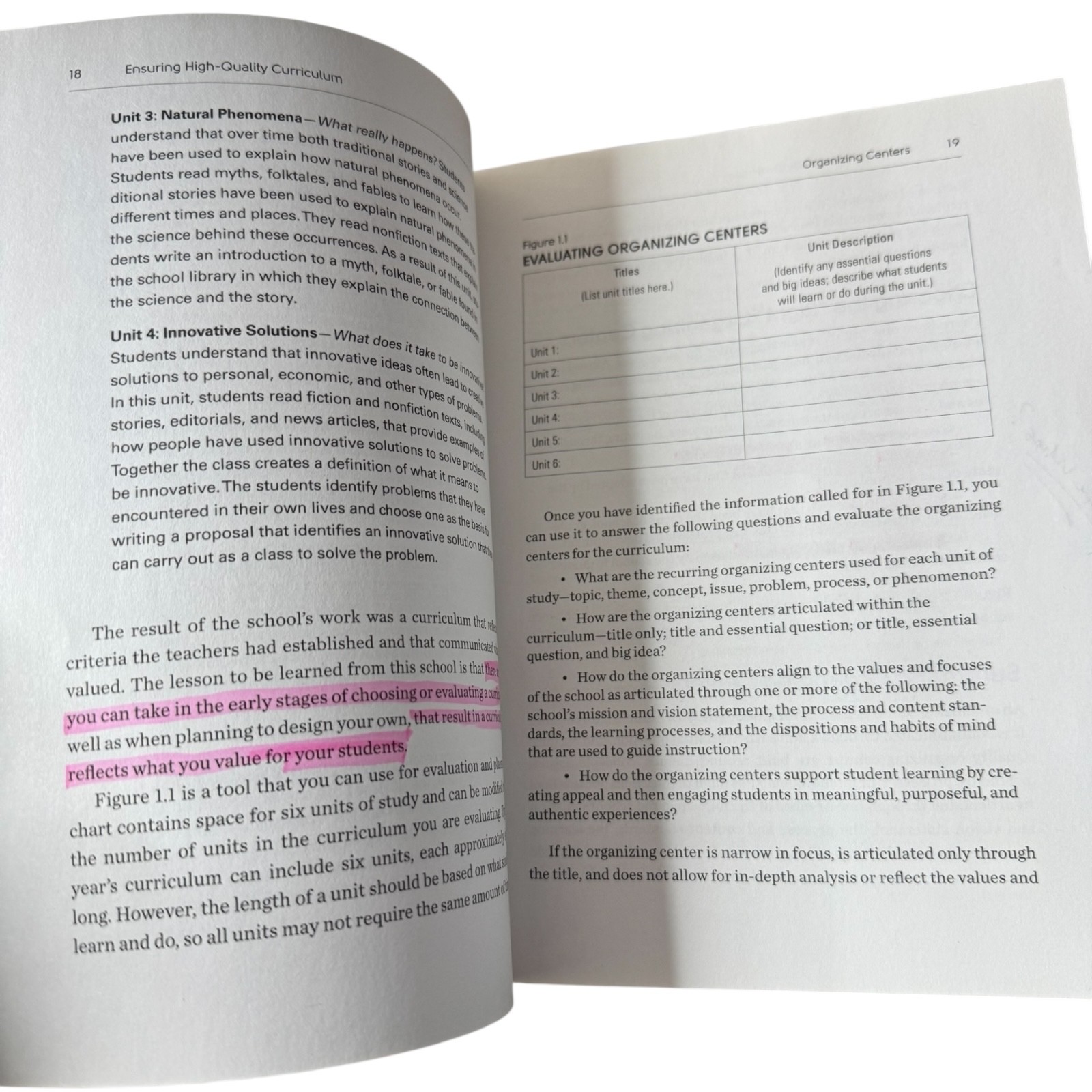 Ensuring High-Quality Curriculum: How to Design, Revise, or Adopt Curriculum Ali