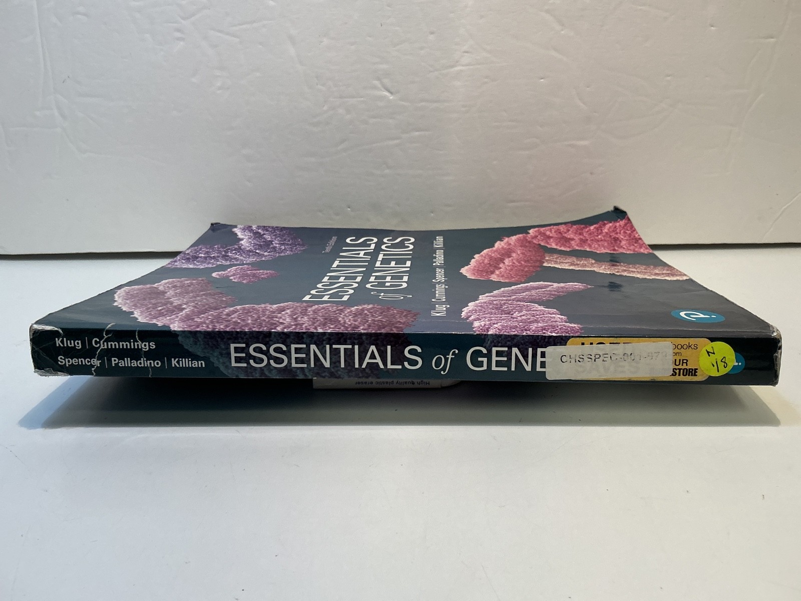 Essentials of Genetics 10th Edition by William Klug (WATER DAMAGE)