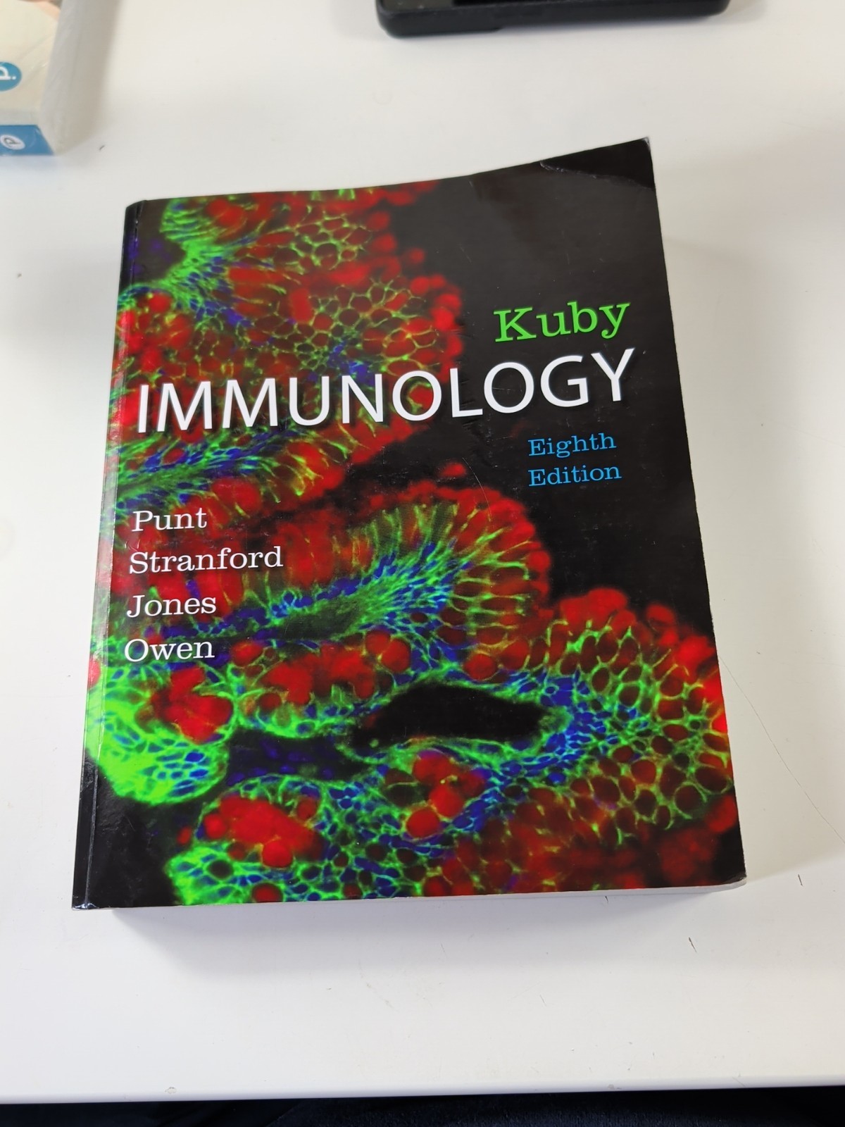 Kuby Immunology 8th Edition Punt Stranford Owen ISBN 9781464189784