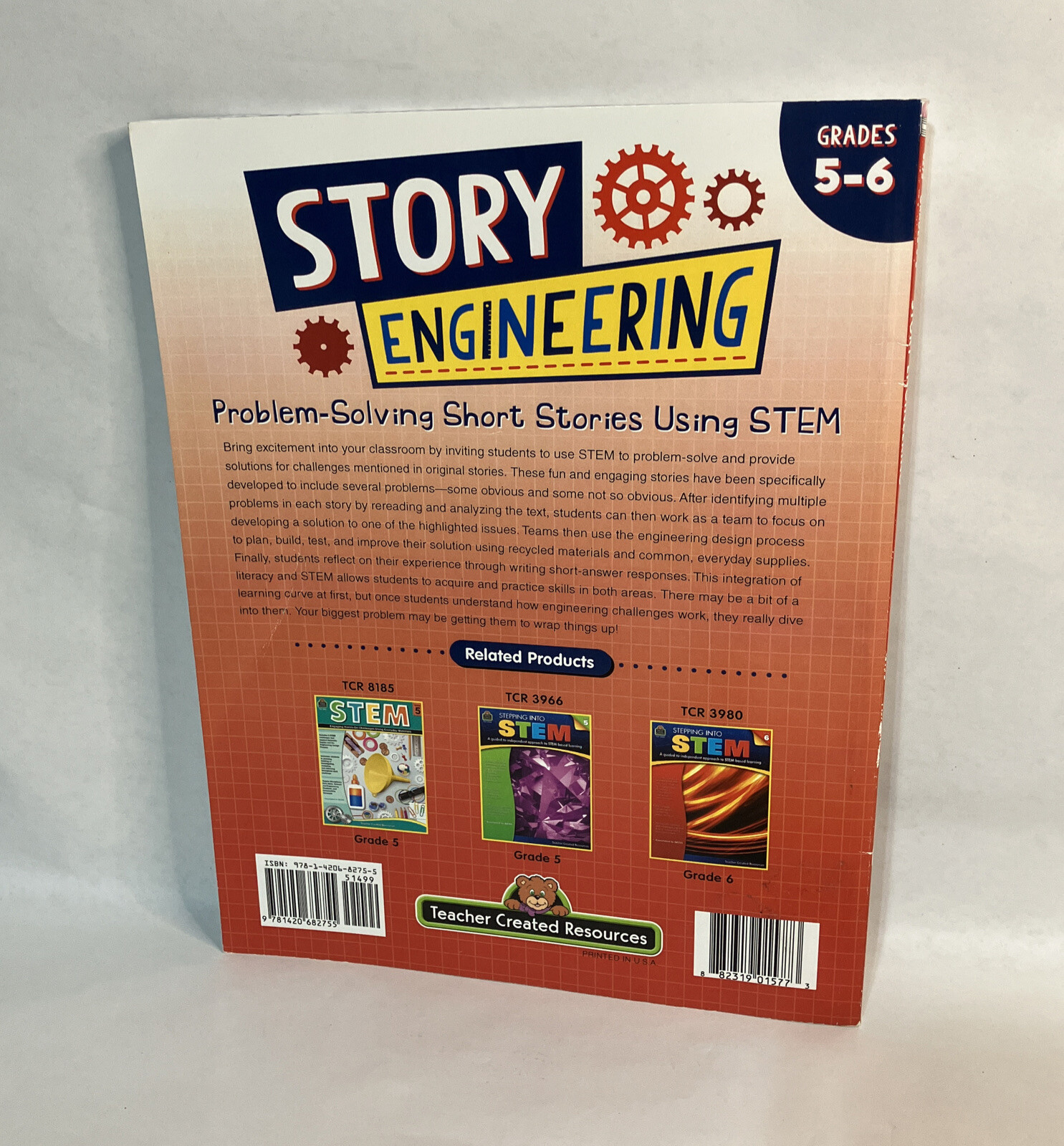 Story Engineering: Problem-Solving Short Stories Using Stem (Gr. 5-6) by…
