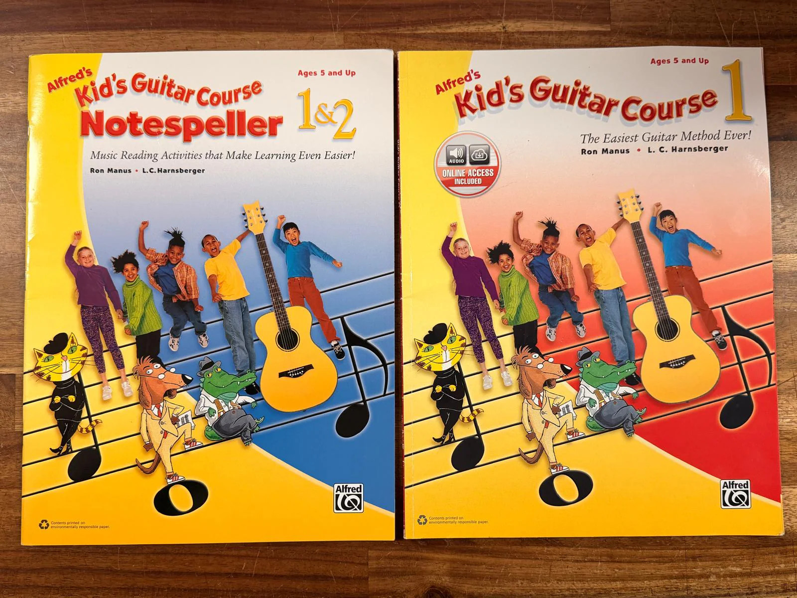 Alfred’s Kid’s Guitar Course 1 Book & Notespeller