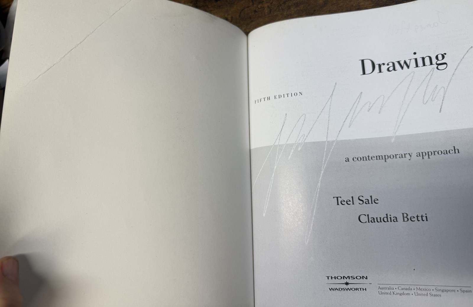 Drawing A Contemporary Approach 5th Edition Teel Sale Claudia Betti Paperback
