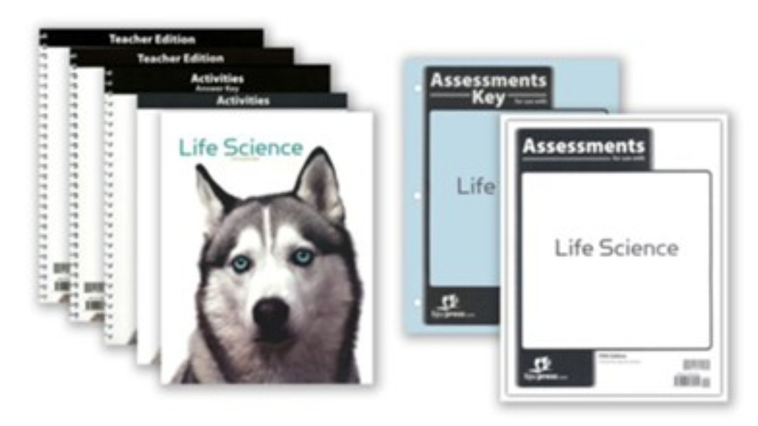 NEW BJU 7th grade 7 LIFE SCIENCE Complete Subject Kit 5th ed CURRENT Box Set
