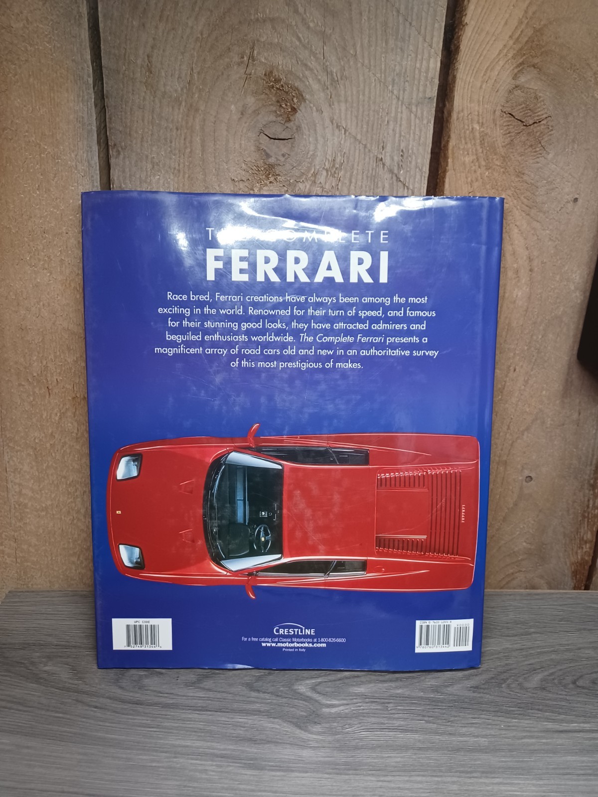 The Complete Ferrari by Roger Hicks Large Hardcover Collectible Vehicle Book