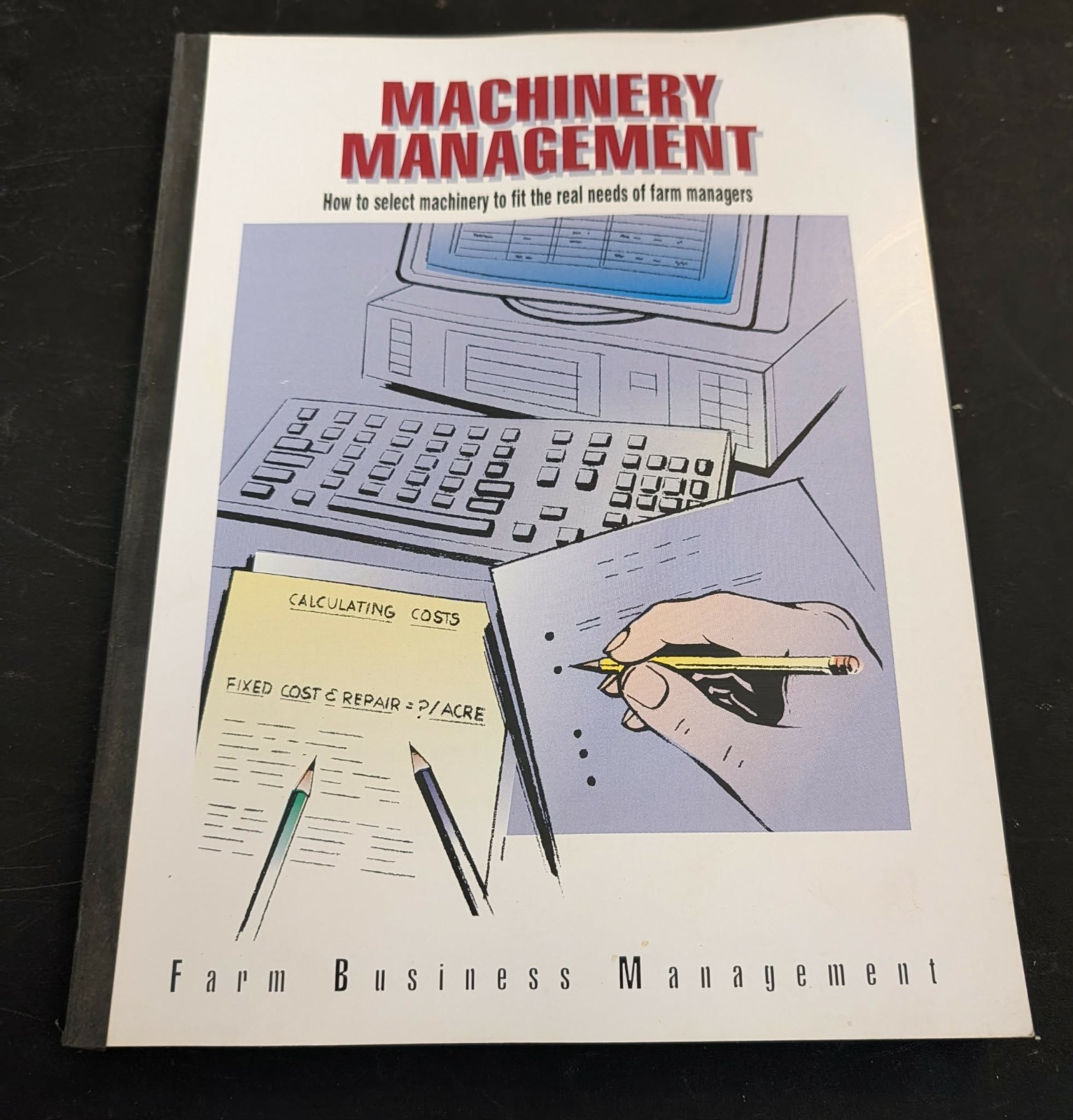 John Deere Machinery Management Workbook FBM17106NC Free Shipping
