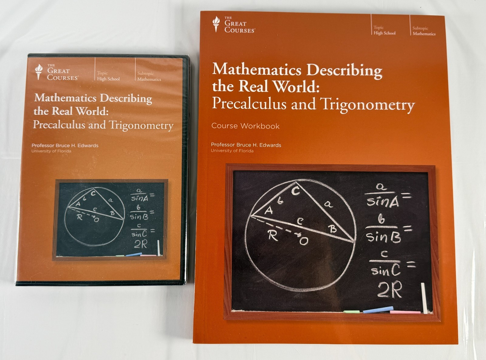 The Great Courses Precalculus and Trigonometry DVD Set and Guidebook