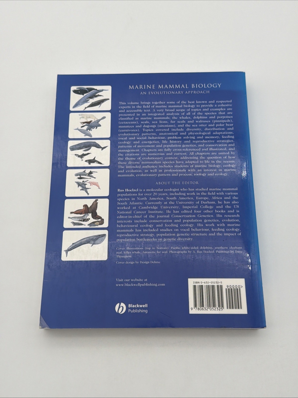 Marine Mammal Biology : An Evolutionary Approach by A. Rus Hoelzel (2002, Trade