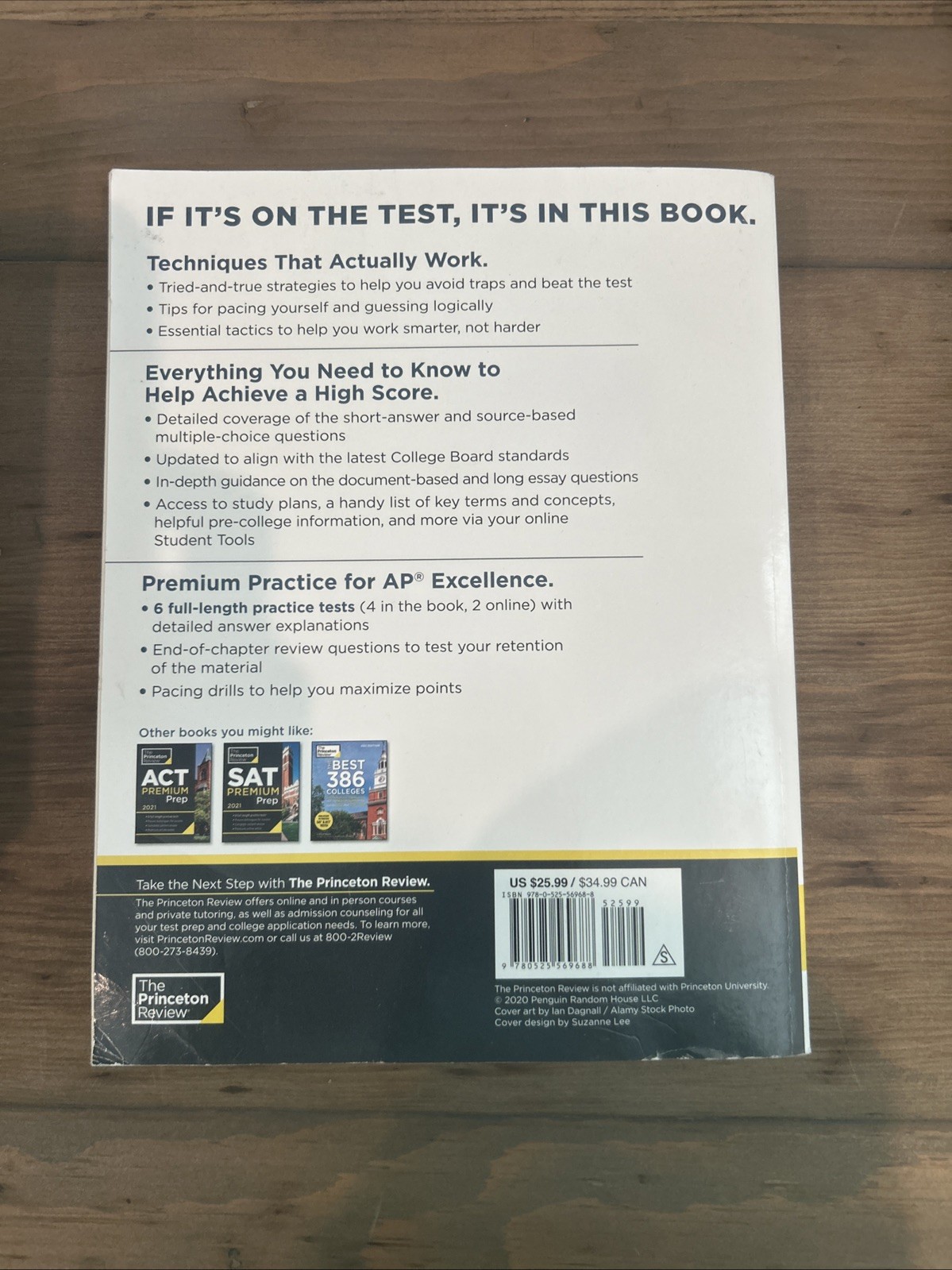 Princeton Review AP U.S. History Premium Prep, 2021: 6 Practice Tests