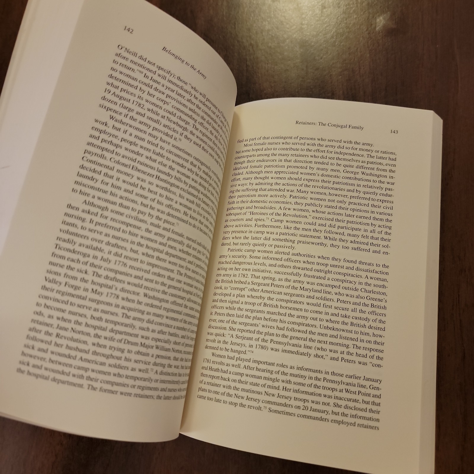 Belonging to the Army: Camp Followers and Community during the American Revoluti