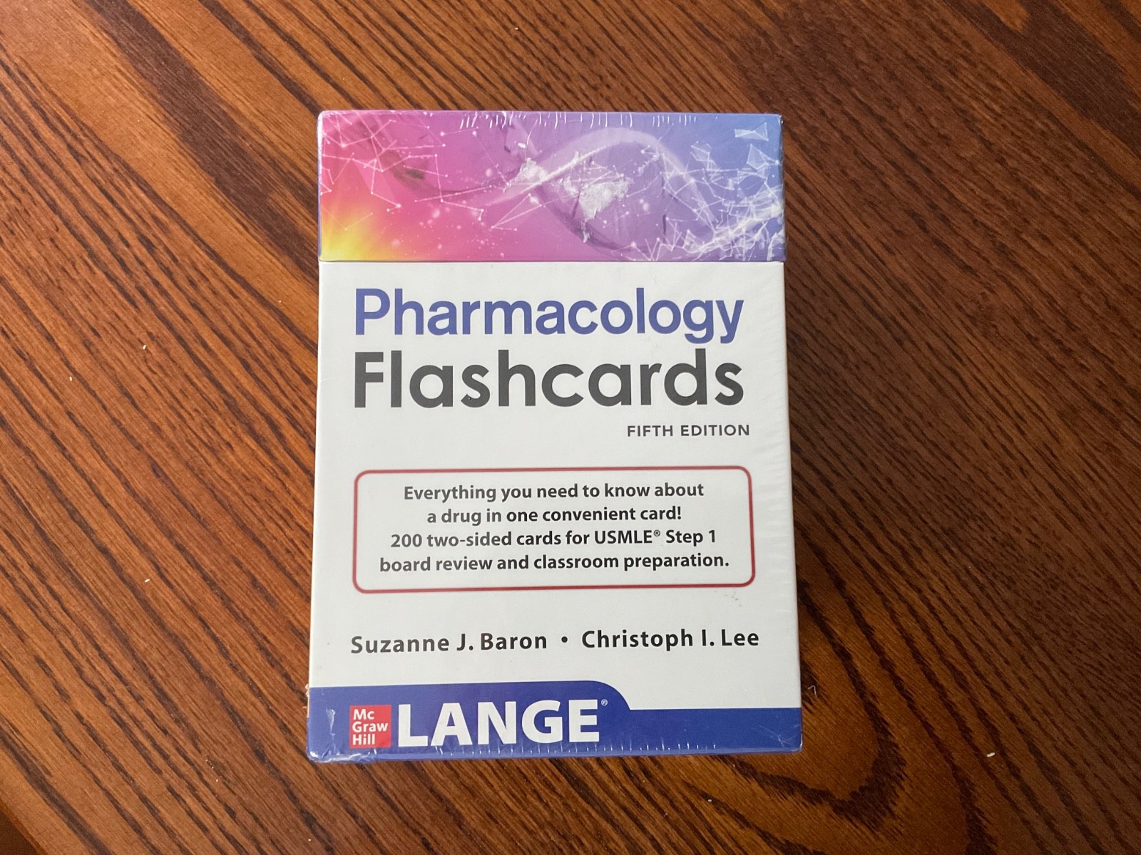 Lange Pharmacology Flash Cards, Fifth Edition by Suzanne Baron: New