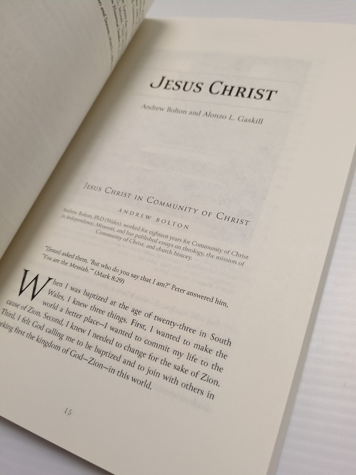 LDS vs RLDS Restorations Scholars in Dialogue Community of Christ Reorganized SC