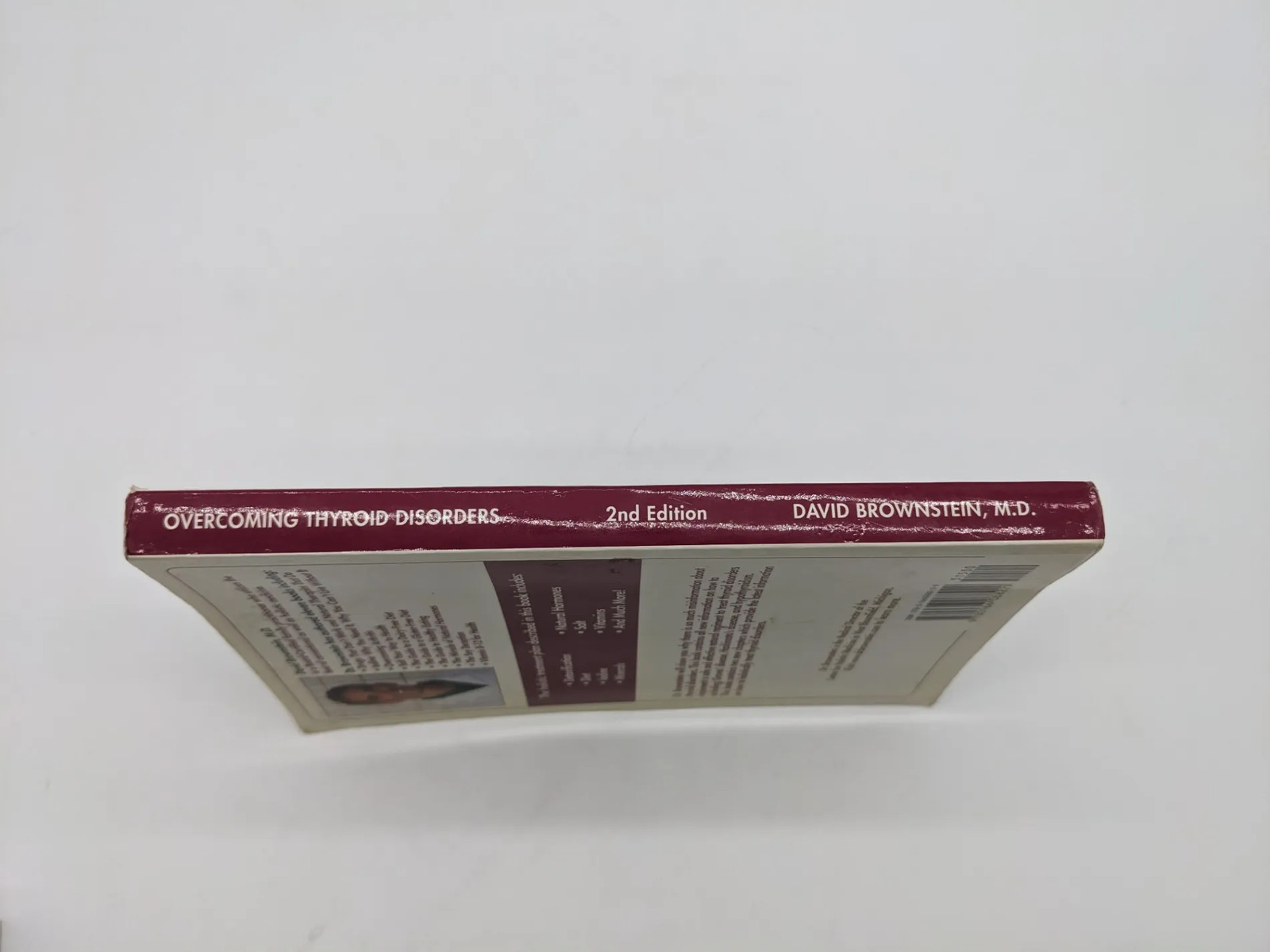 Overcoming Thyroid Disorders David Brownstein MD Second Edition Paperback Book