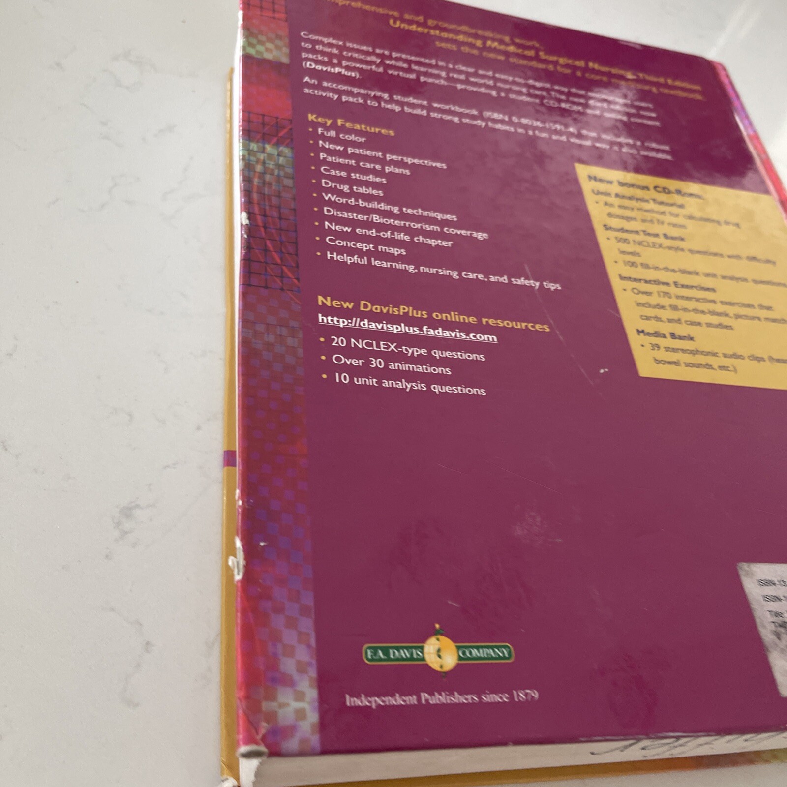 Understanding Medical-Surgical Nursing by Taber (2006, Quantity pack)