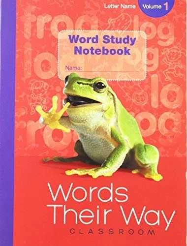 WORDS THEIR WAY CLASSROOM 2019 LETTER NAME VOLUME 1 – Paperback – BRAND NEW