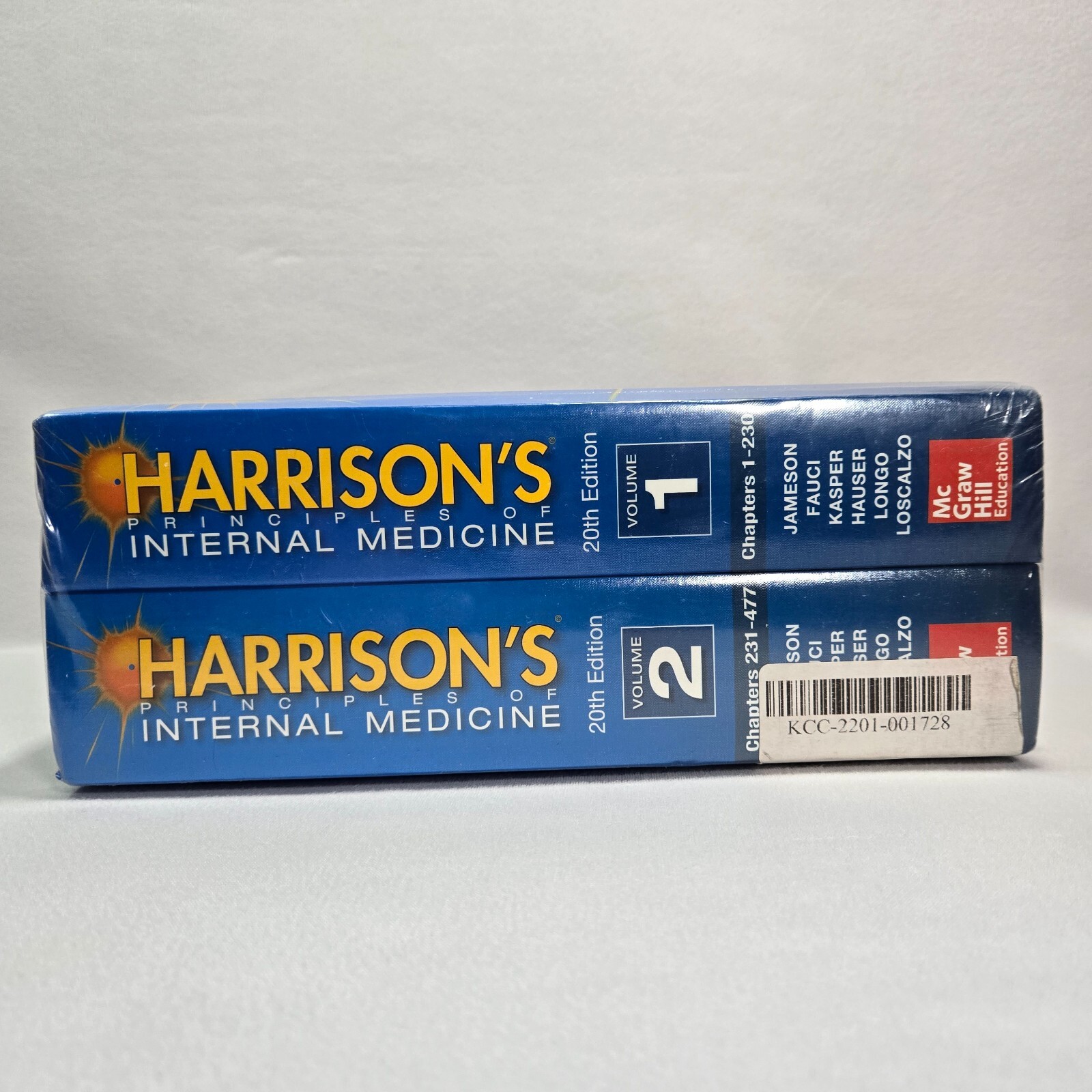 Harrisons Principles Of Internal Medicine 20th Edition (Volume 1 & 2)