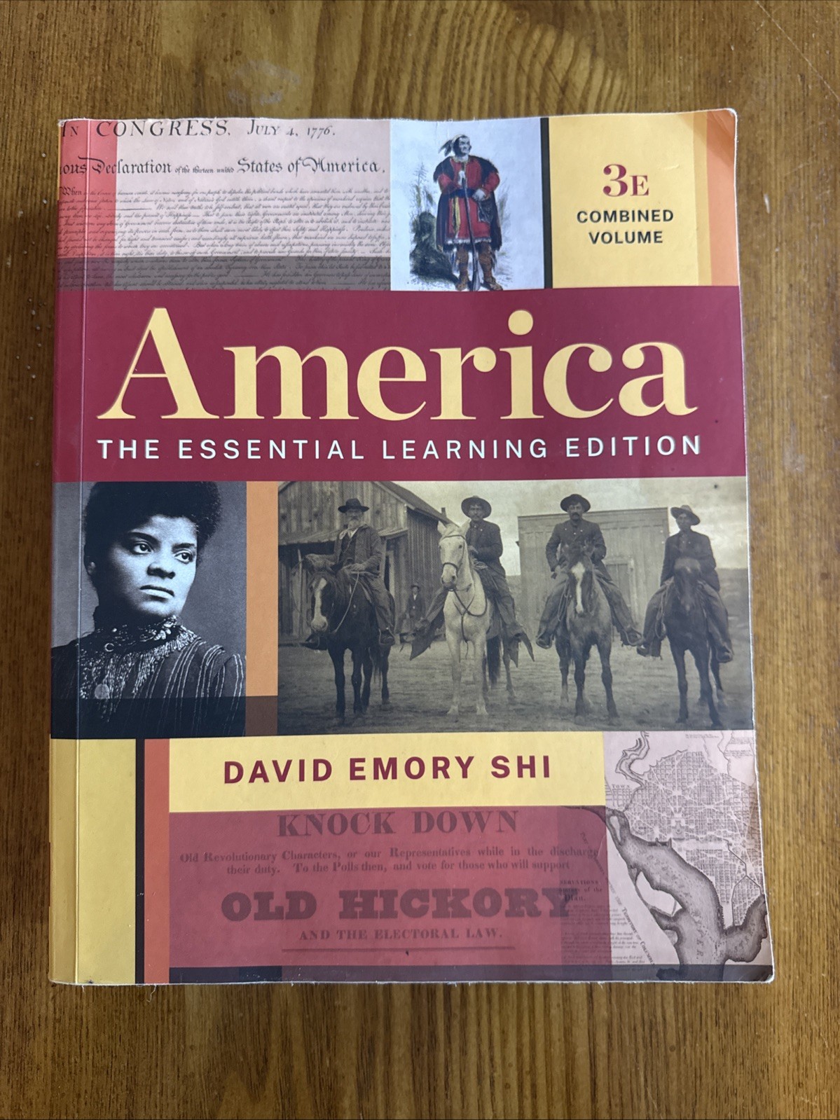 America : The Essential Learning Edition by David E. Shi paperback