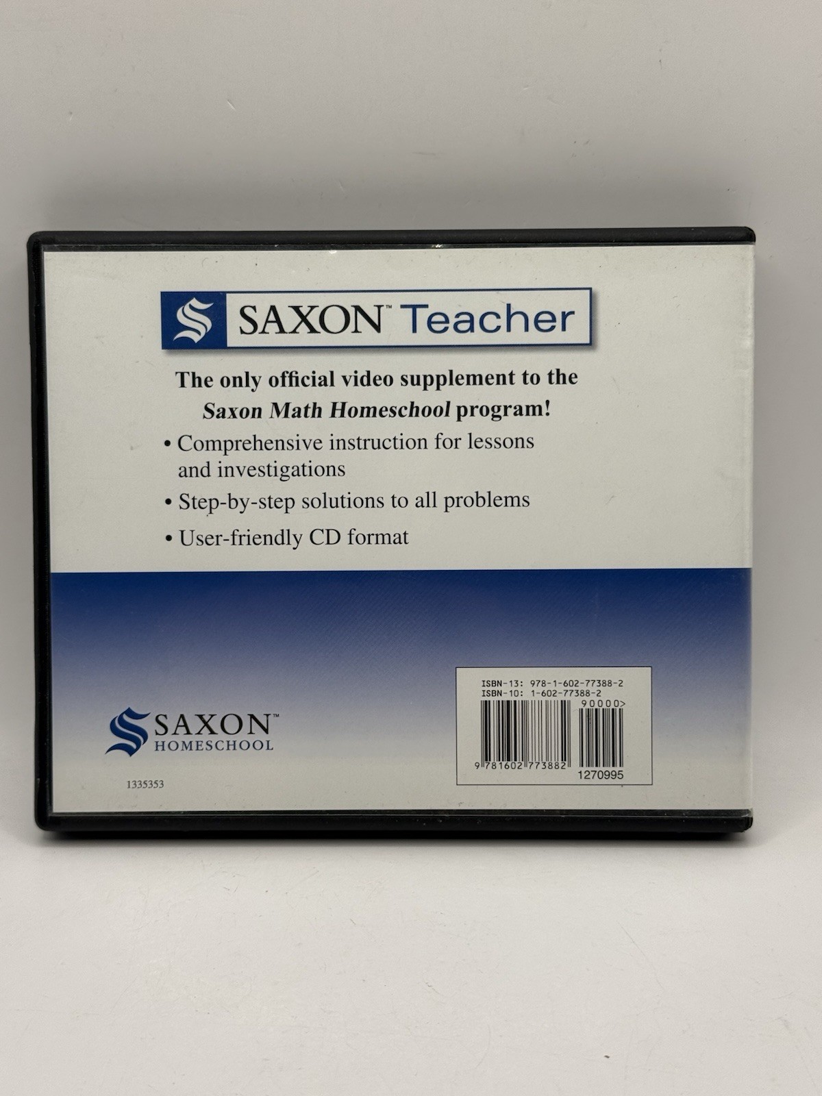 Saxon Math 6/5 Homeschool Kit: Student Textbook/Solutions Manual/Test CDs 3rd Ed