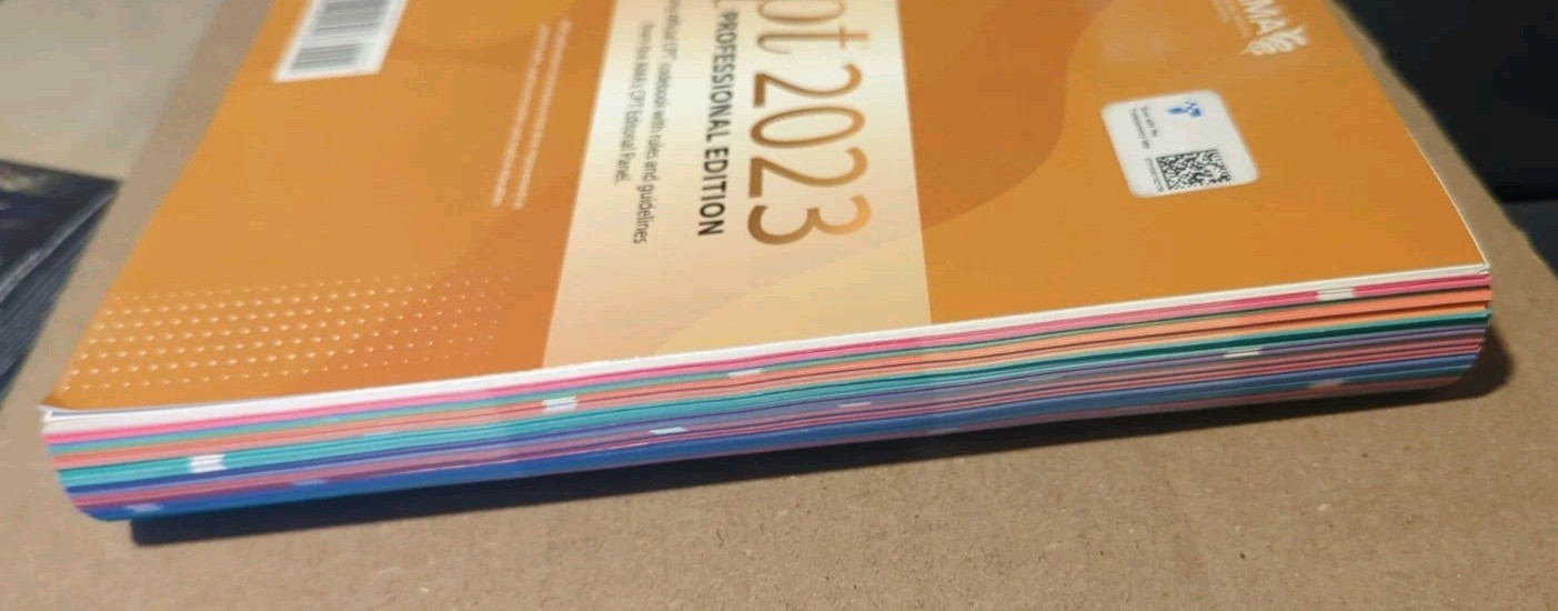 CPT Professional 2023 Official Codebook w/Rules +Guidelines American Medical GD+