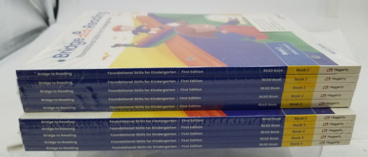 Heggerty Bridge to Reading Foundational Skills Gr K Book 2 & 3-(5 Copies each)
