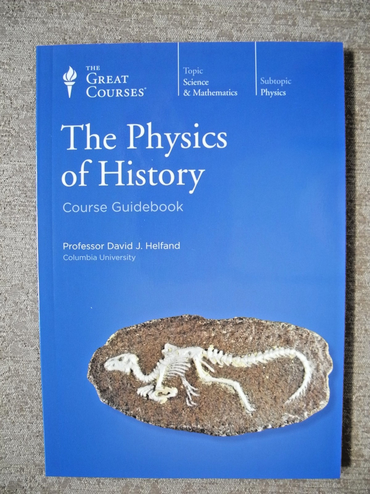 The Physics of History/Great Courses 1252/24 lectures/2009