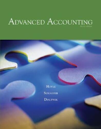 Advanced Accounting – Hardcover By Hoyle, Joe Ben – GOOD