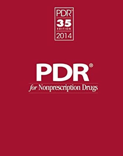 PDR for Nonprescription Drugs 2014 Hardcover PDR Staff