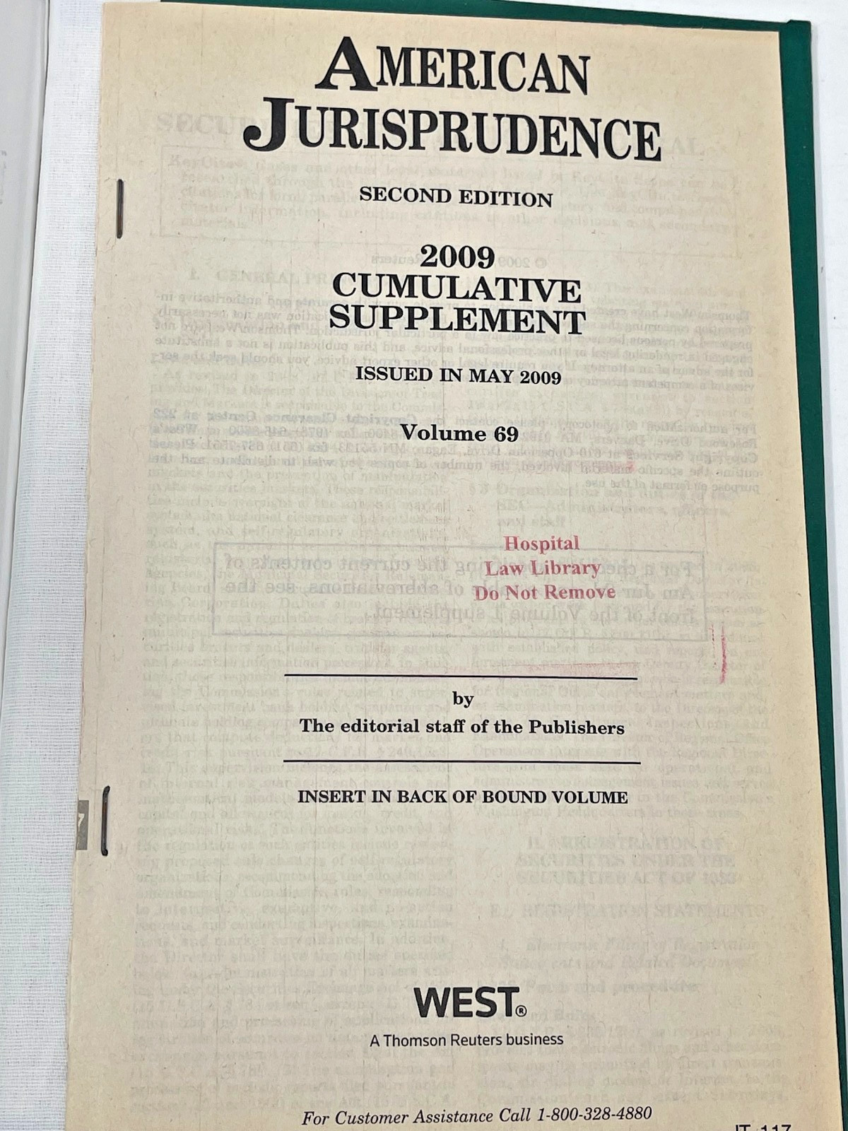 American Jurisprudence 2d 2008 Vol 69 Securities Regulations