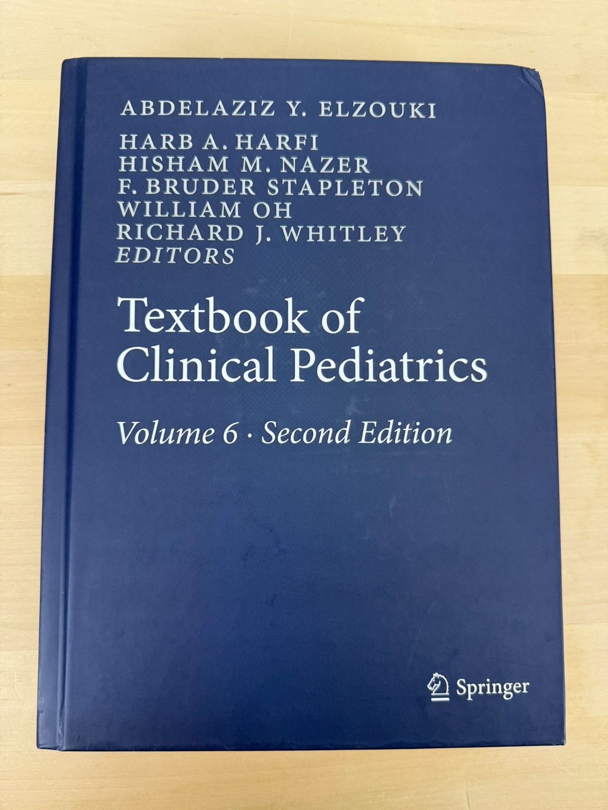 Vol 6 ONLY! Textbook of Clinical Pediatrics Harfi, Elzouki, 2nd Edition