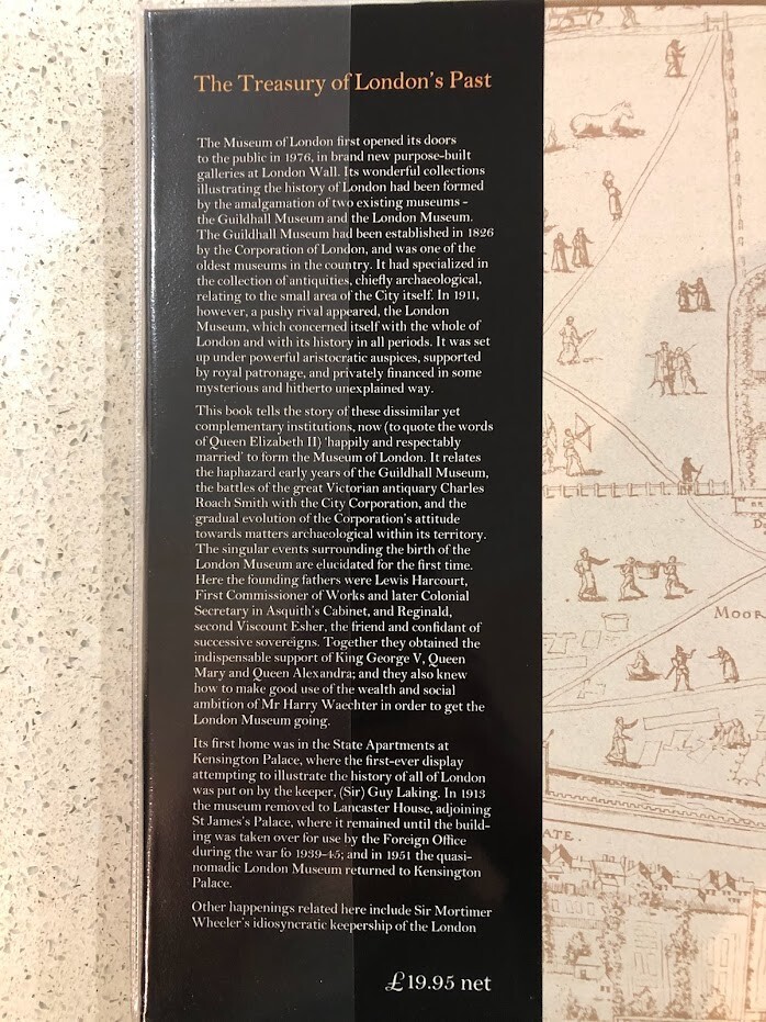 THE TREASURY OF LONDON’S PAST Sheppard, Francis, Hardback