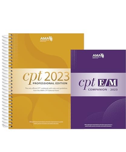 CPT Professional 2023 and E/M Companion … by American Medical Ass Spiral bound