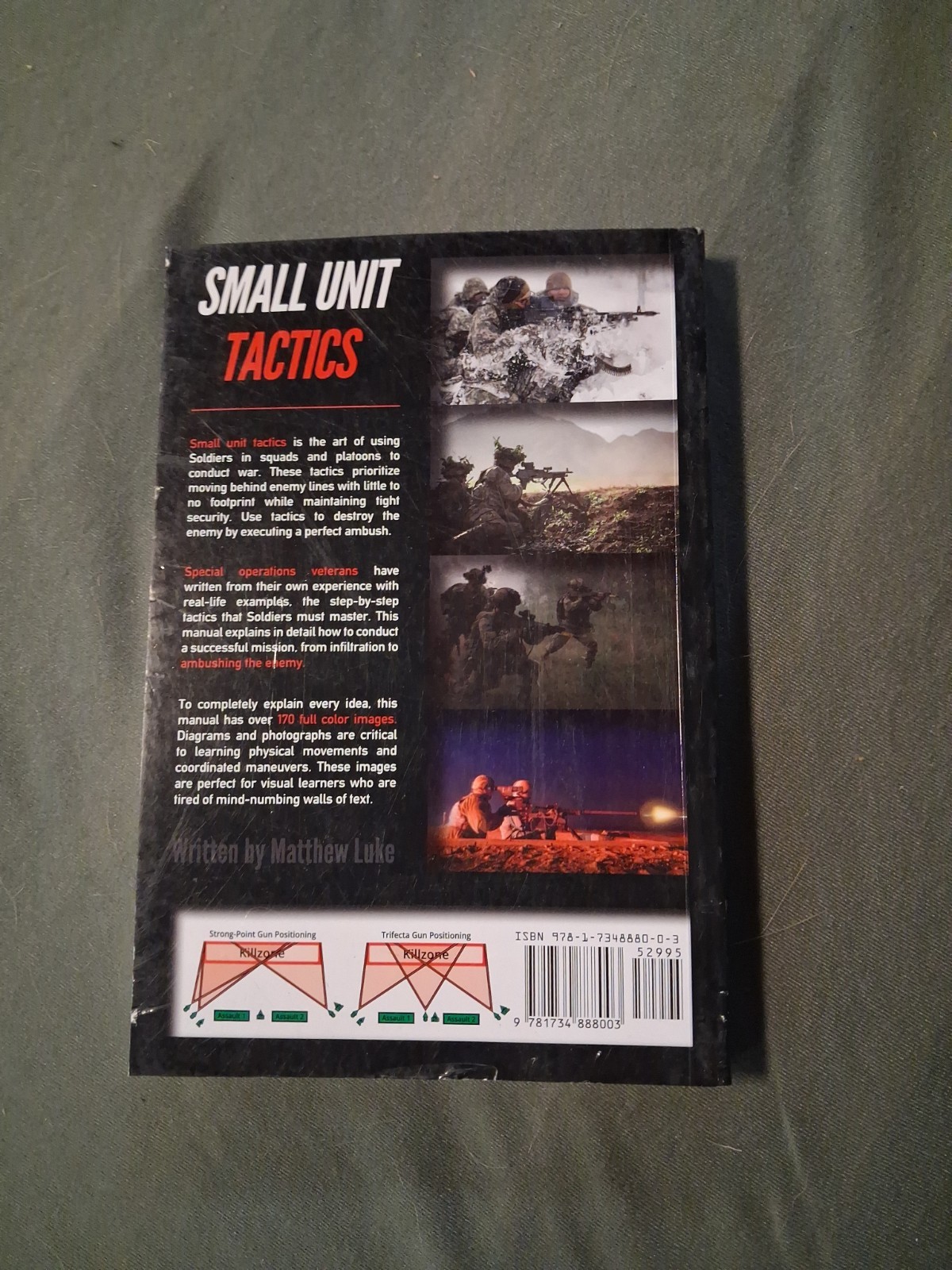 Small Unit Tactics : An Illustrated Manual by Matthew Luke (2020, Trade…