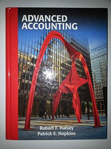 Advanced Accounting – Hardcover By Halsey Hopkins – GOOD