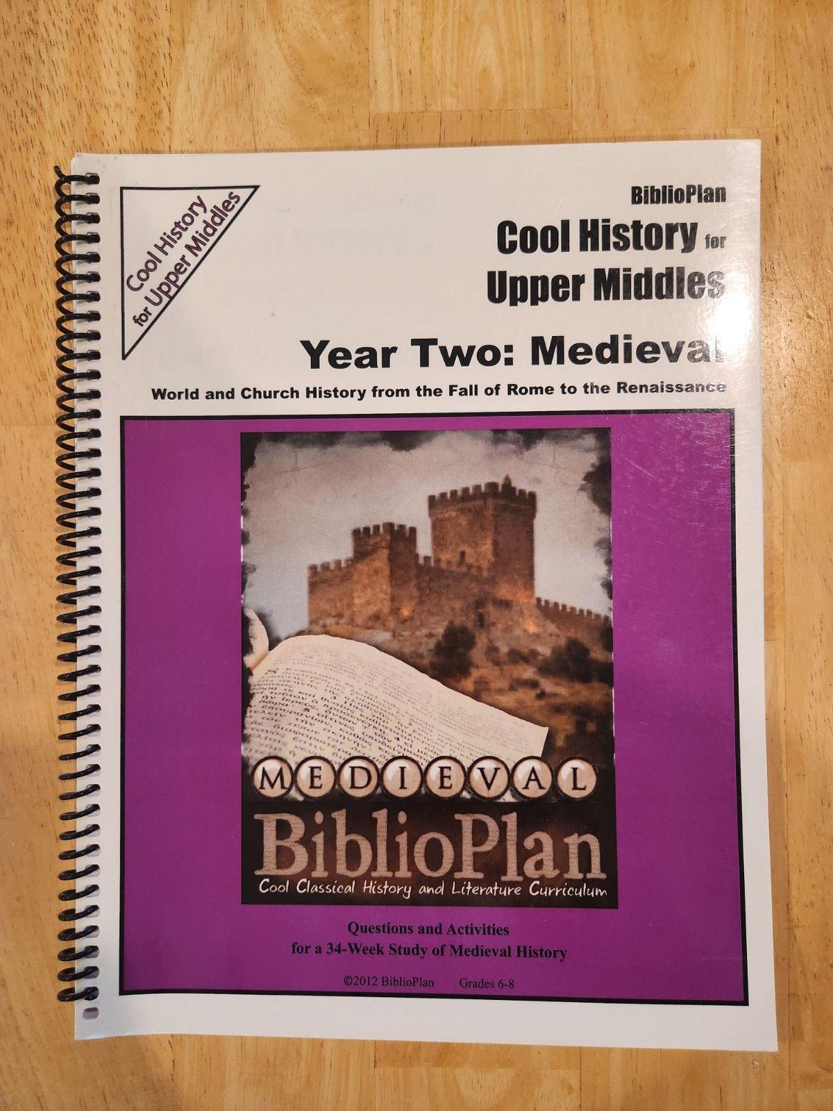 Bibliplan Cool History for Upper Middles medieval history