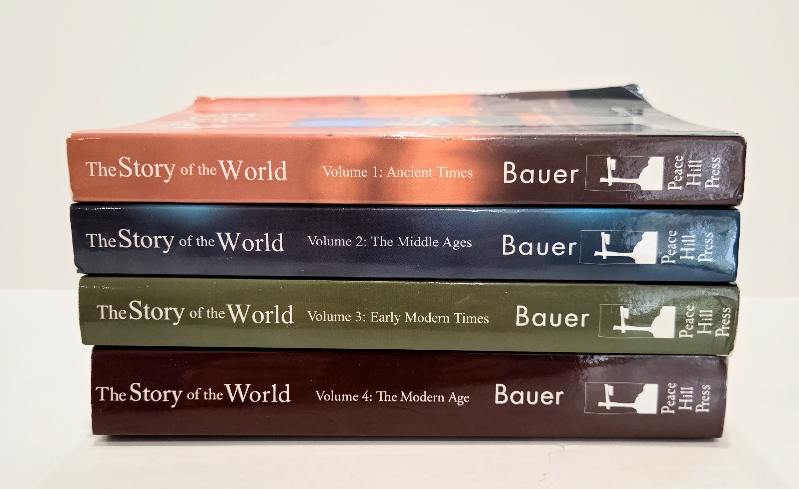 The Story of the World Volumes 1-4 Susan Wise Bauer, History forClassical Child
