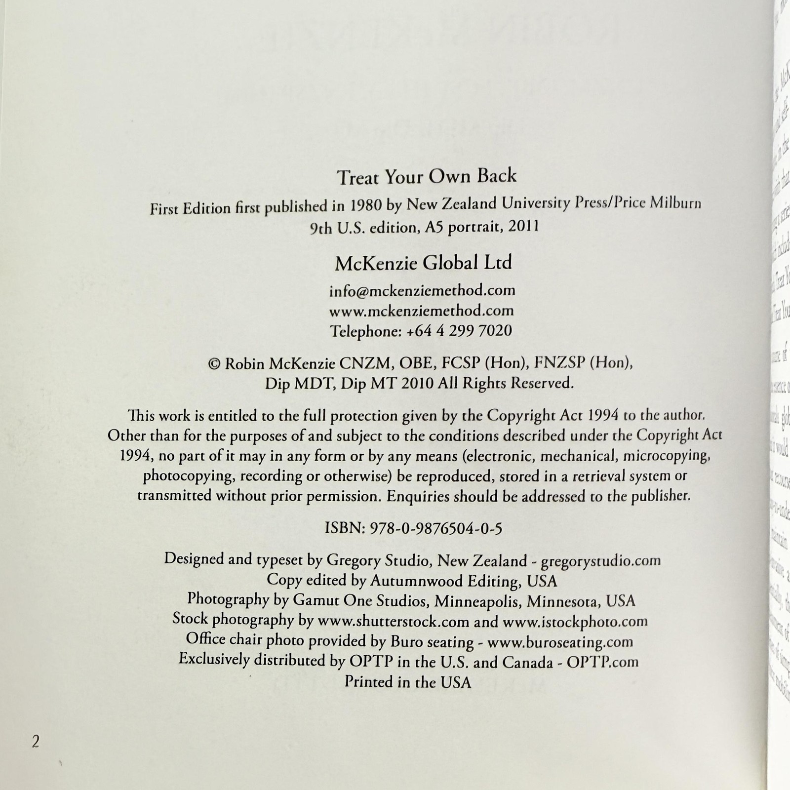 Lot 3 Back Pain Relief Books Treat Your Own Back Pain-Free Life PB Set