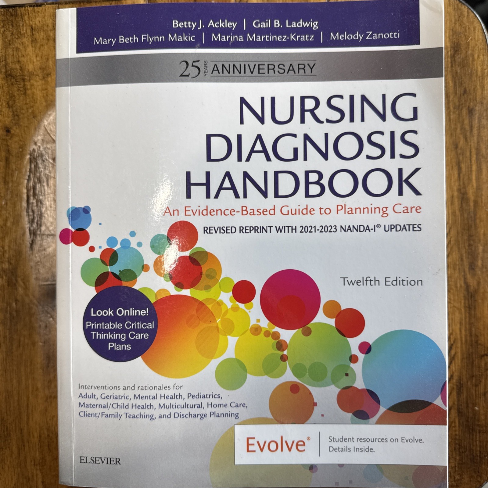 Nursing Diagnosis Handbook, 12th Edition Revised Reprint with 2021-2 – VERY GOOD