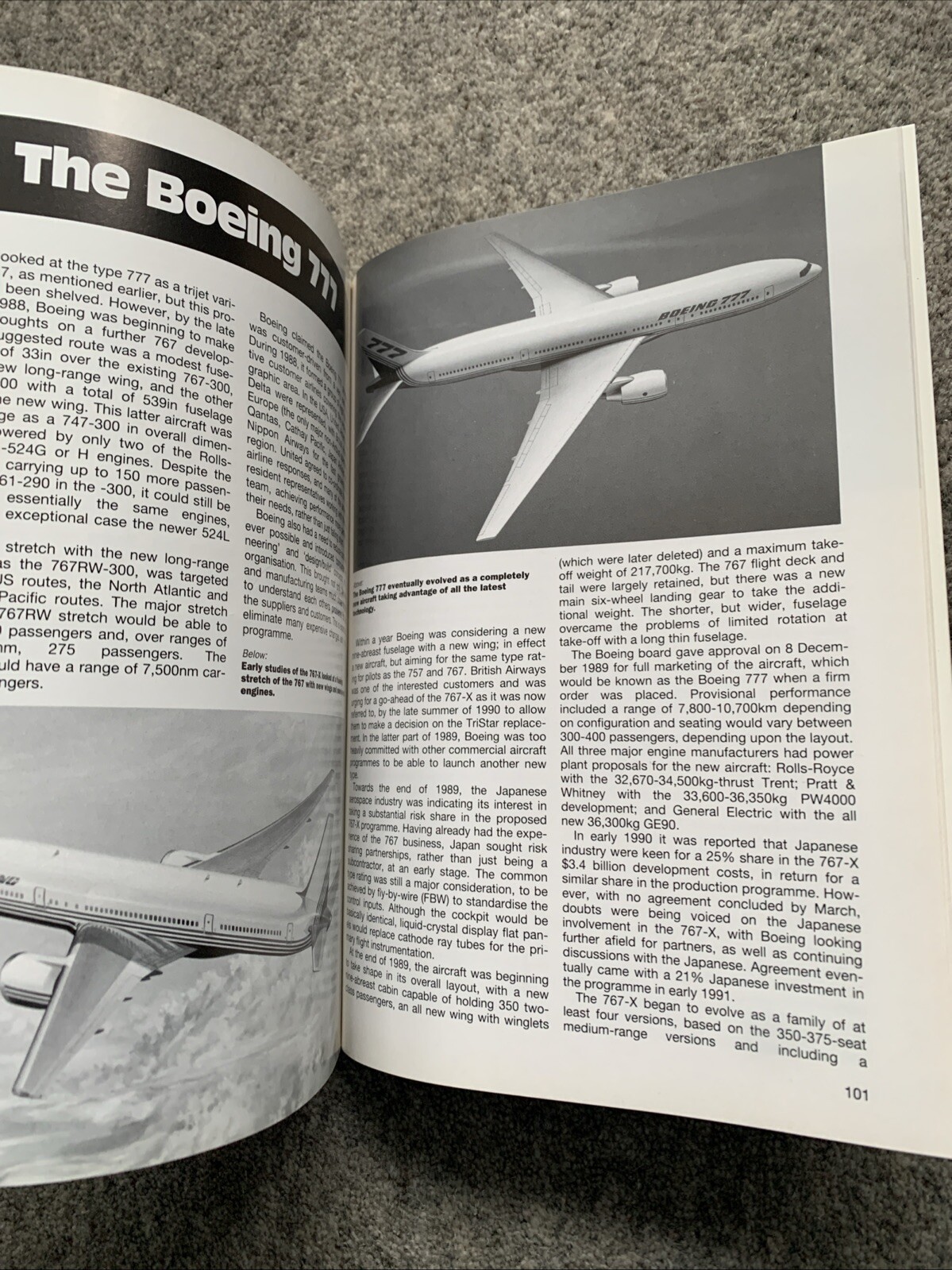 Boeing 757, 767, 777 by Philip Birtles (Paperback, 1992) Modern Civil Aircraft