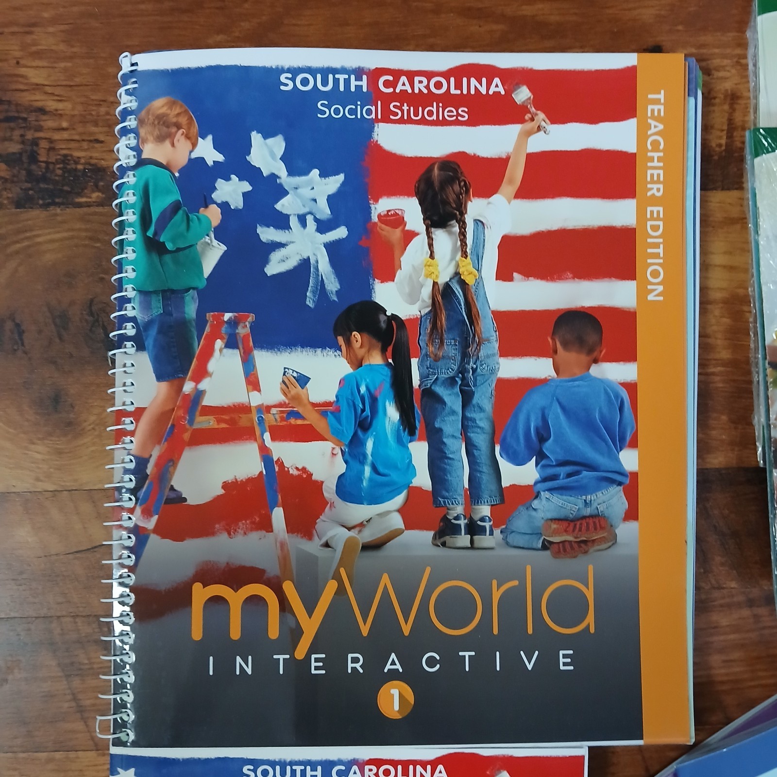 My World Interactive Grade 1 Savvas Social Studies Pack Teacher Guide Workbook