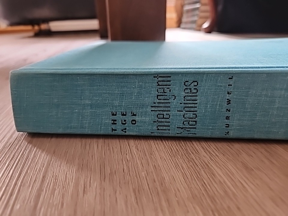 The Age of Intelligent Machines – Hardcover By Kurzweil, Ray – Good