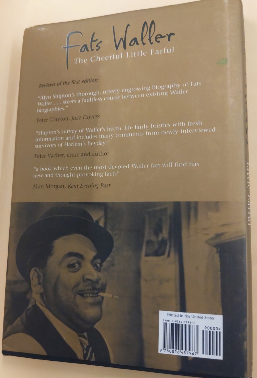Bayou Jazz Lives Ser.: Fats Waller : The Cheerful Little Earful by Alyn Shipton.