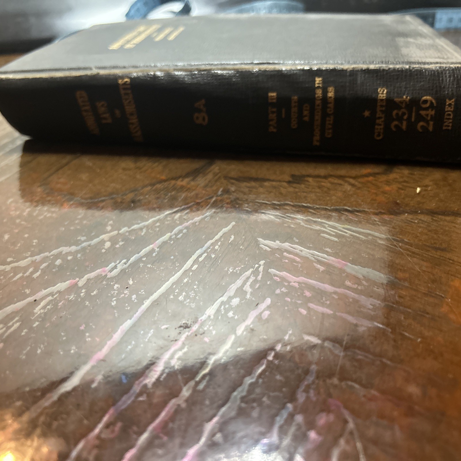 Annotated Laws Of Massachusetts Volume 8-A Chapters 234-249