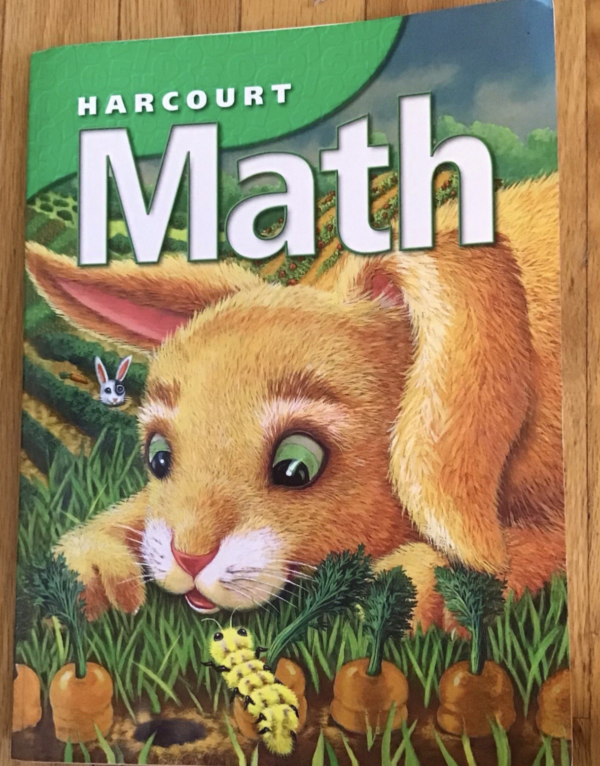 1st Grade 1 Math Student Homeschool Workbook 455 Pages Full Color Harcourt NEW