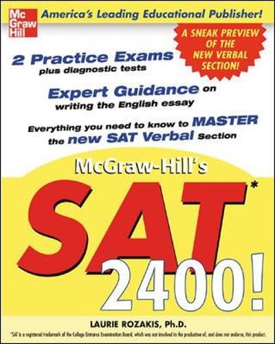 Laurie Rozakis McGraw-Hill’s SAT 2400! (Paperback) (UK IMPORT)