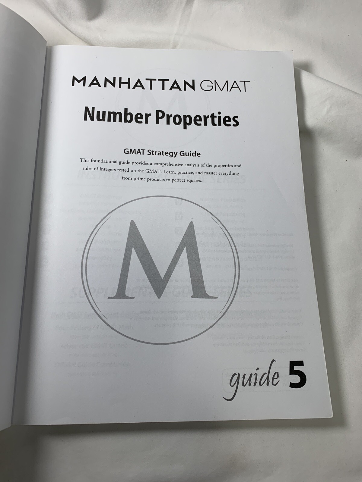 Number Properties GMAT Strategy Guide (Manhattan GMAT Instructional Guide 5) by