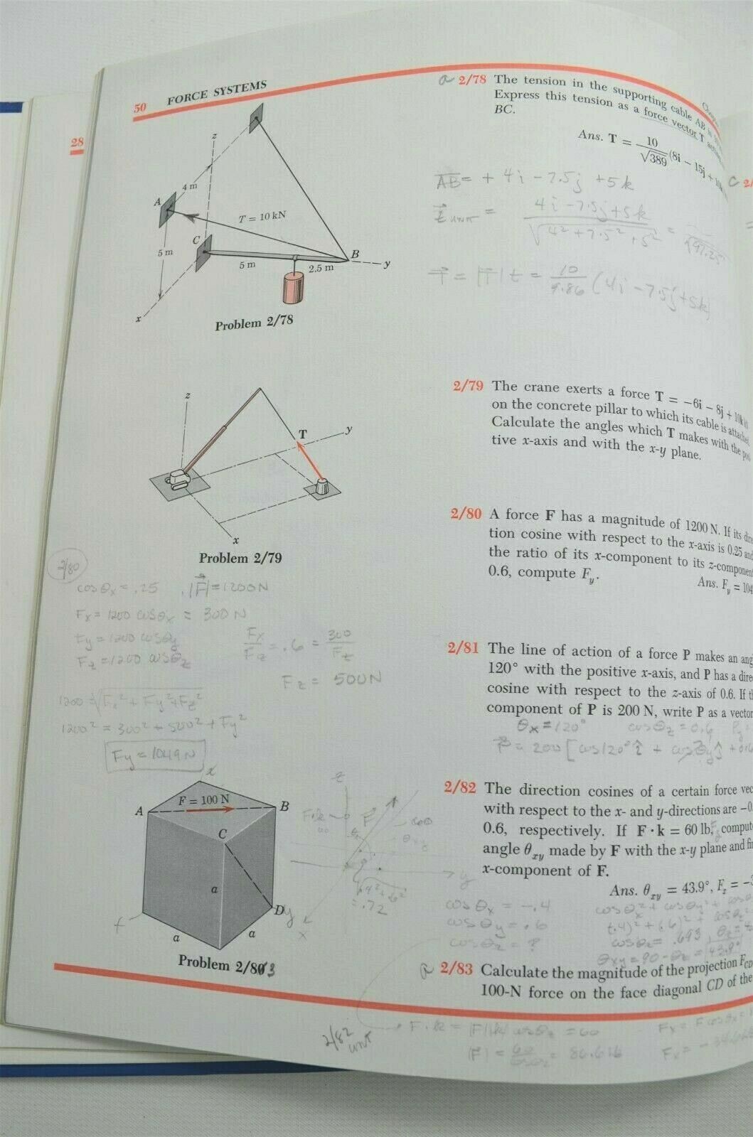 Vintage 1978 Engineering Mechanics: Statics Volume 1 Statics J. L. Meriam